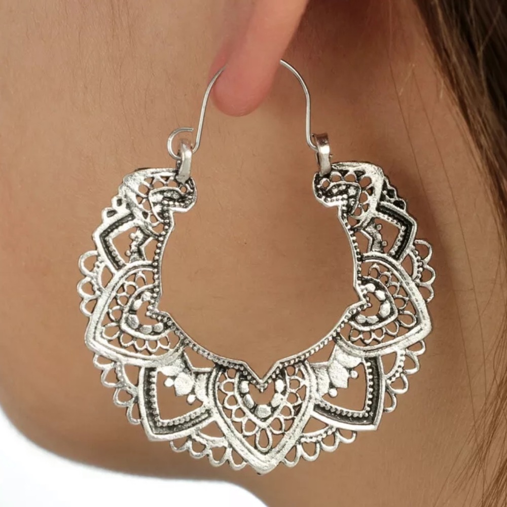 **Vintage 925 Sterling Silver Dangle Earrings